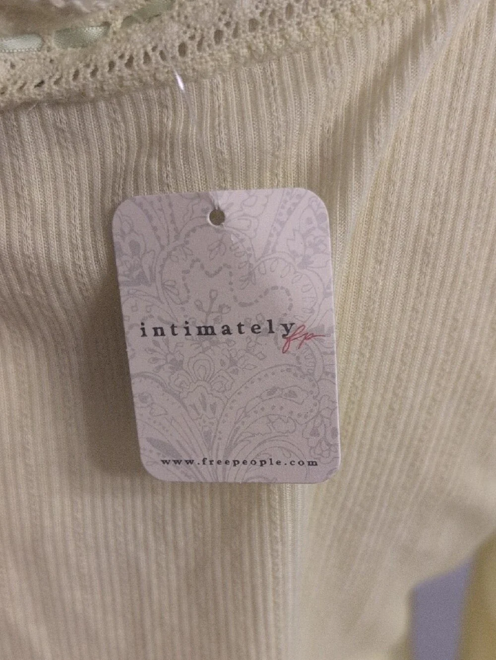 Free People Intimately Only You Top - Yellow